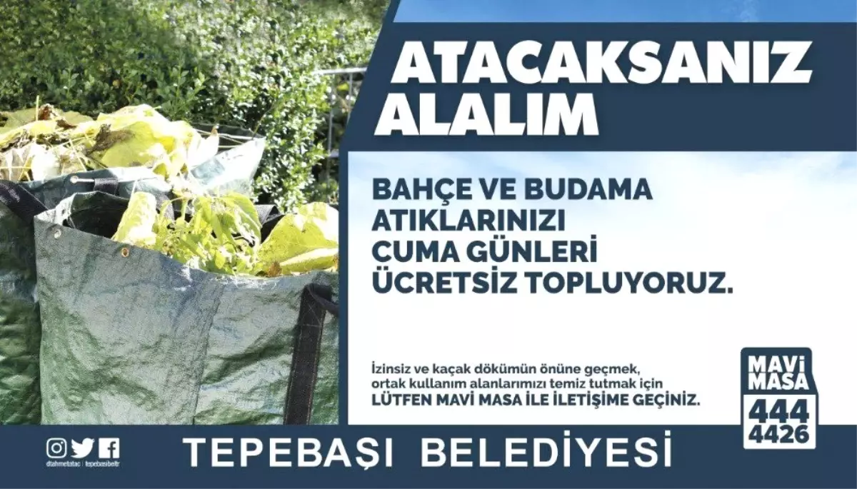 Tepebaşı\'nda çalışmalar temiz bir çevre için