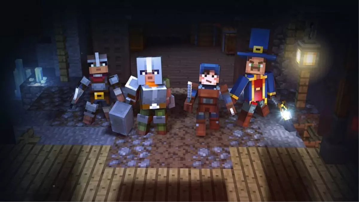 2020 İlkbaharında Çıkacak Olan Minecraft: Dungeons\'ın Tanıtım Videosu Yayınlandı