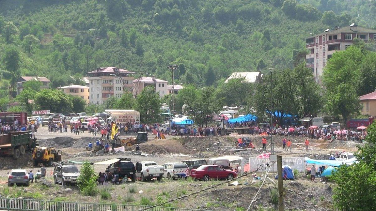 Artvin\'de off-road heyecanı nefes kesti