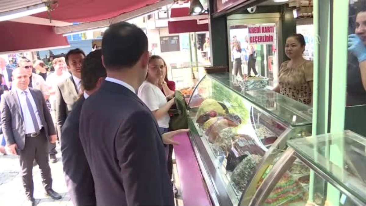 Bakan Kurum\'dan esnaf ziyareti - İSTANBUL