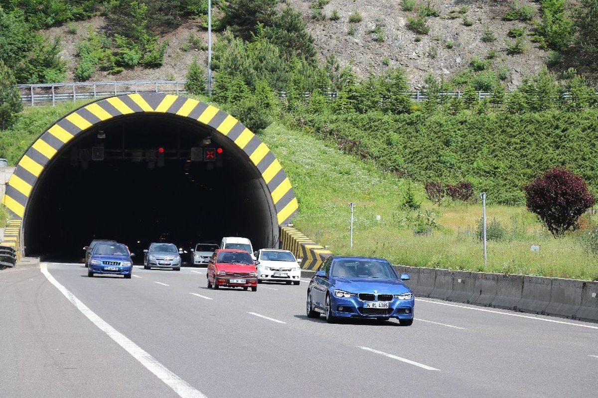 Bayram tatilinde Bolu\'dan 710 bin araç geçti
