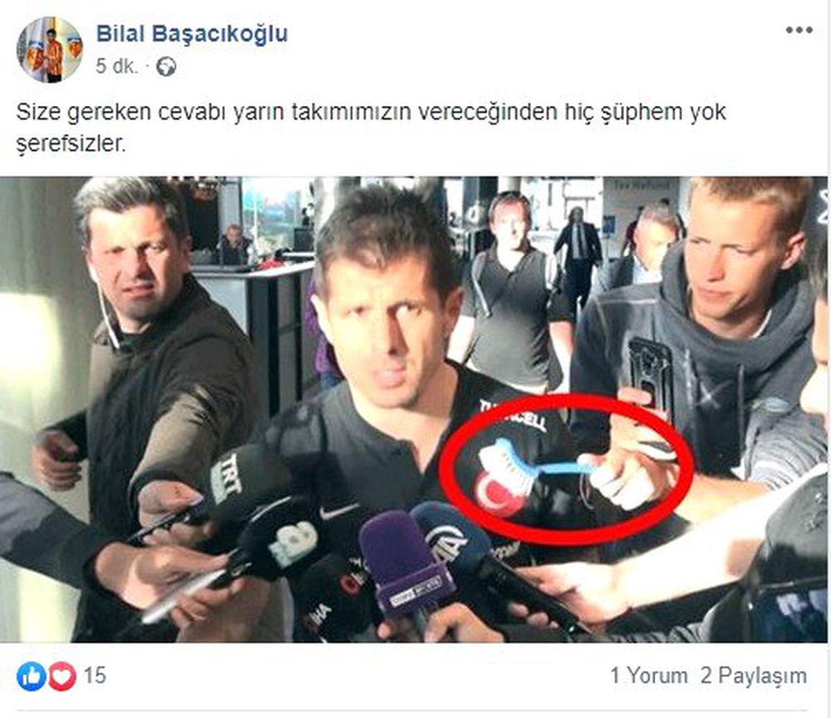 Bilal\'den İzlanda\'ya sert yanıt