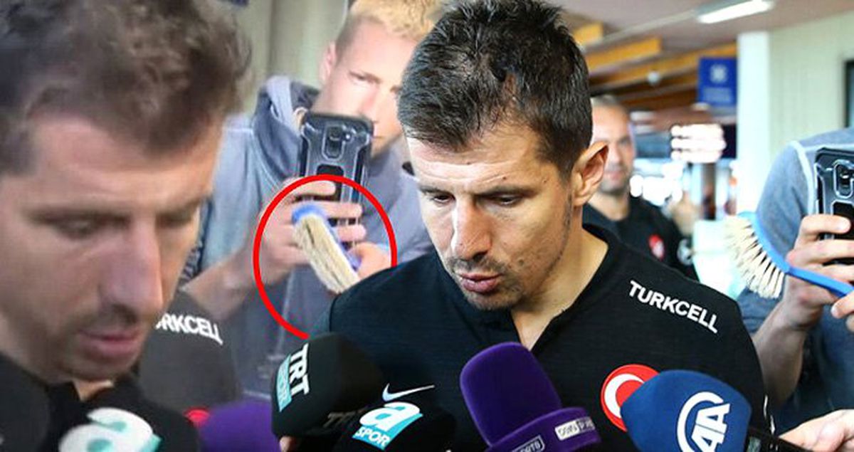 Emre'ye tuvalet fırçası uzatan kişinin yeni görüntüsü ortaya çıktı