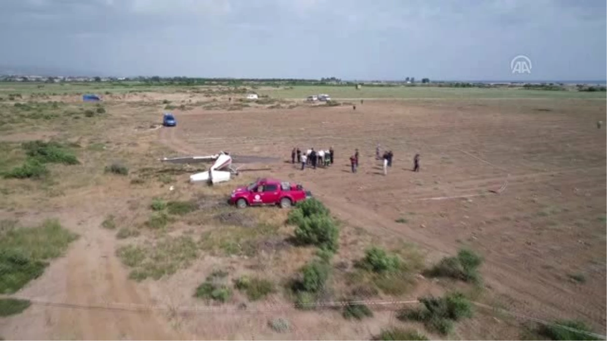 Sivil eğitim uçağı düştü: 2 ölü, 1 yaralı (5)