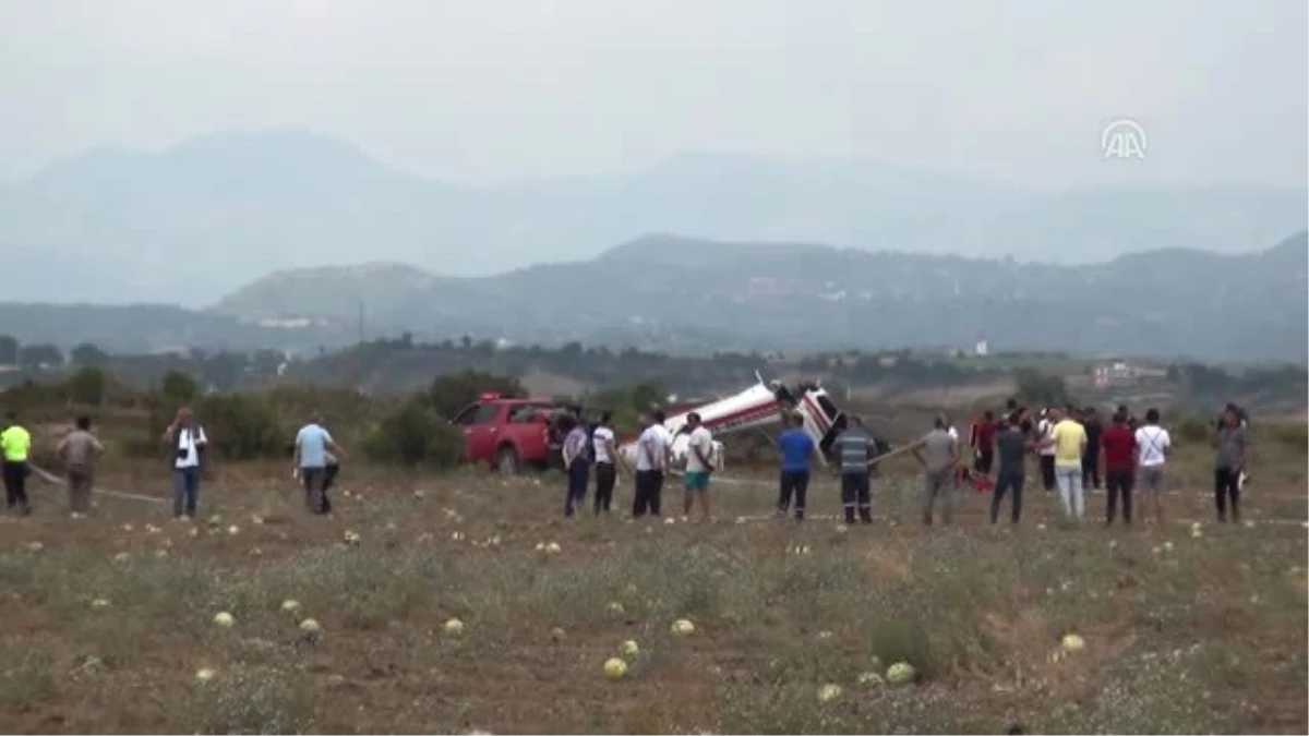 Sivil eğitim uçağı düştü: 2 ölü, 1 yaralı (7)