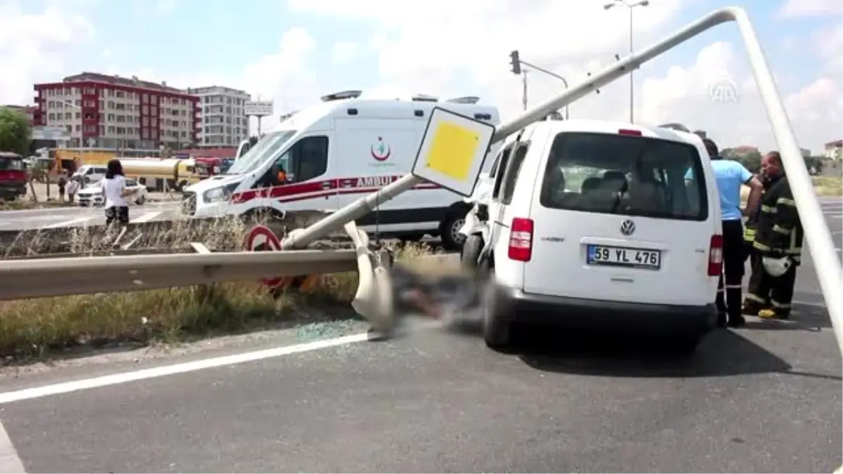 Trafik kazası: 1 ölü, 2 yaralı - TEKİRDAĞ