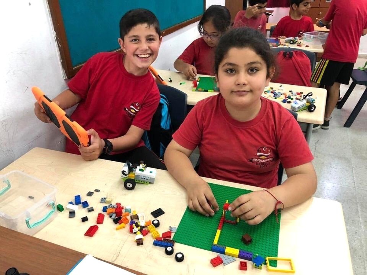 Türk Kızılayı\'nın desteğiyle öğrenciler için "Robotics Atölye"