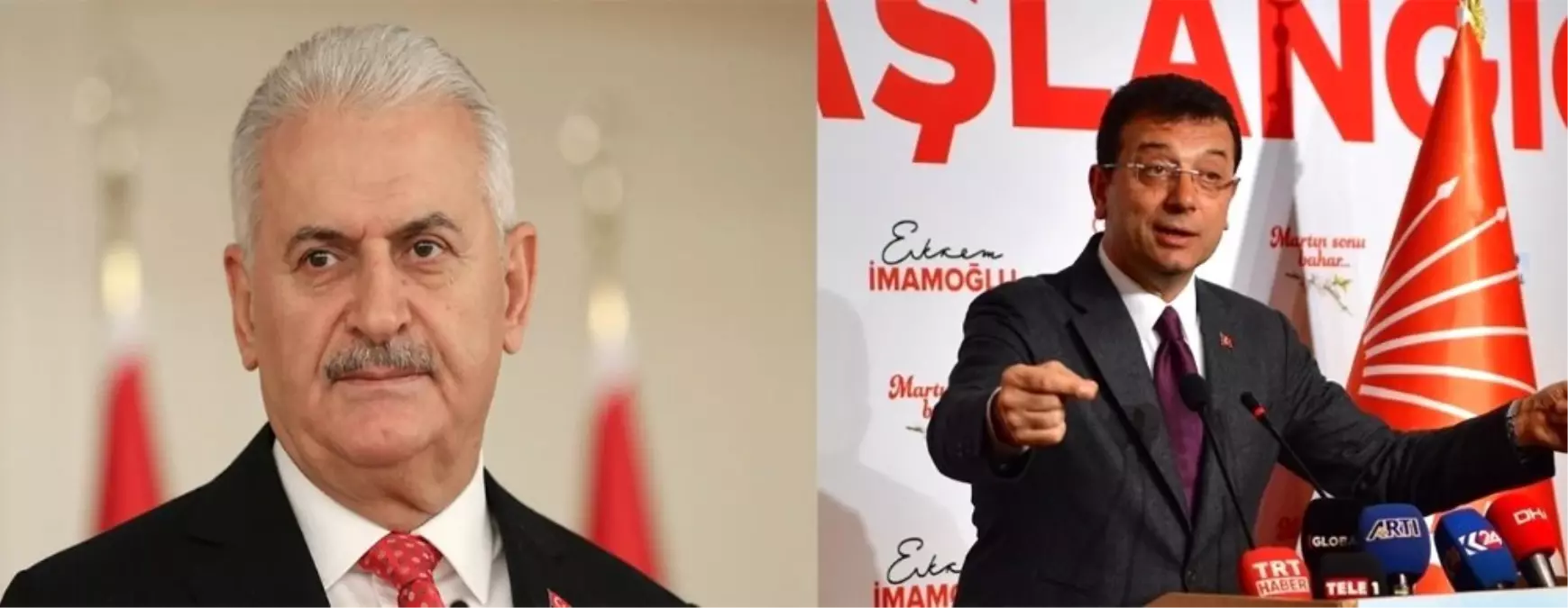 Yıldırım - İmamoğlu yayını için görüşme