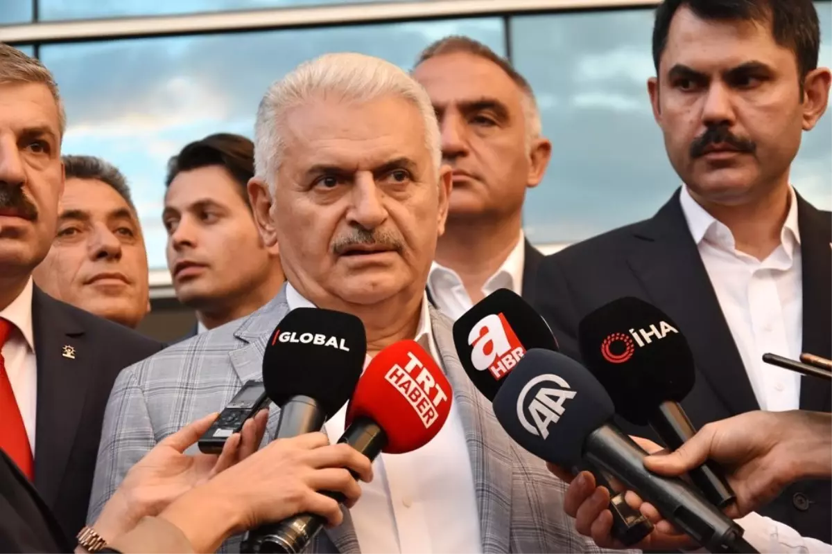 Binali Yıldırım: "Şu anda büyük bir miting programımız yok"