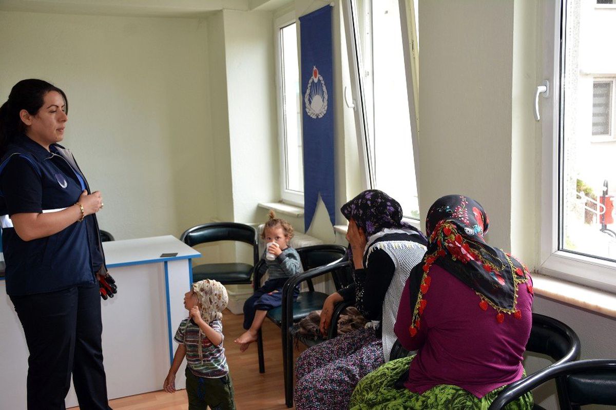 Dinar\'da dilenci operasyonu