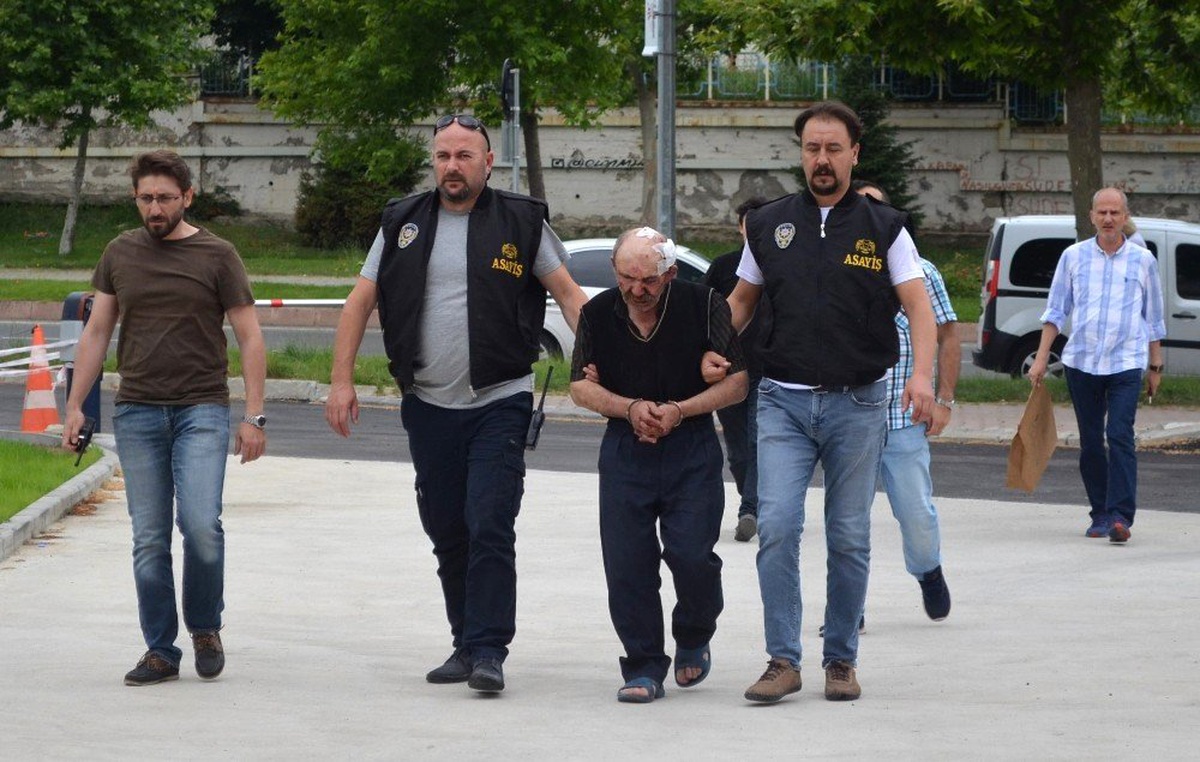 Gece yarısı dehşet saçan zanlı tutuklandı