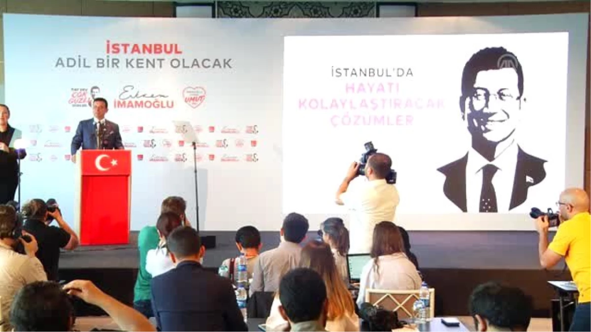İmamoğlu, "İstanbul\'da Hayatı Kolaylaştıracak Çözümler"ini açıkladı (1)