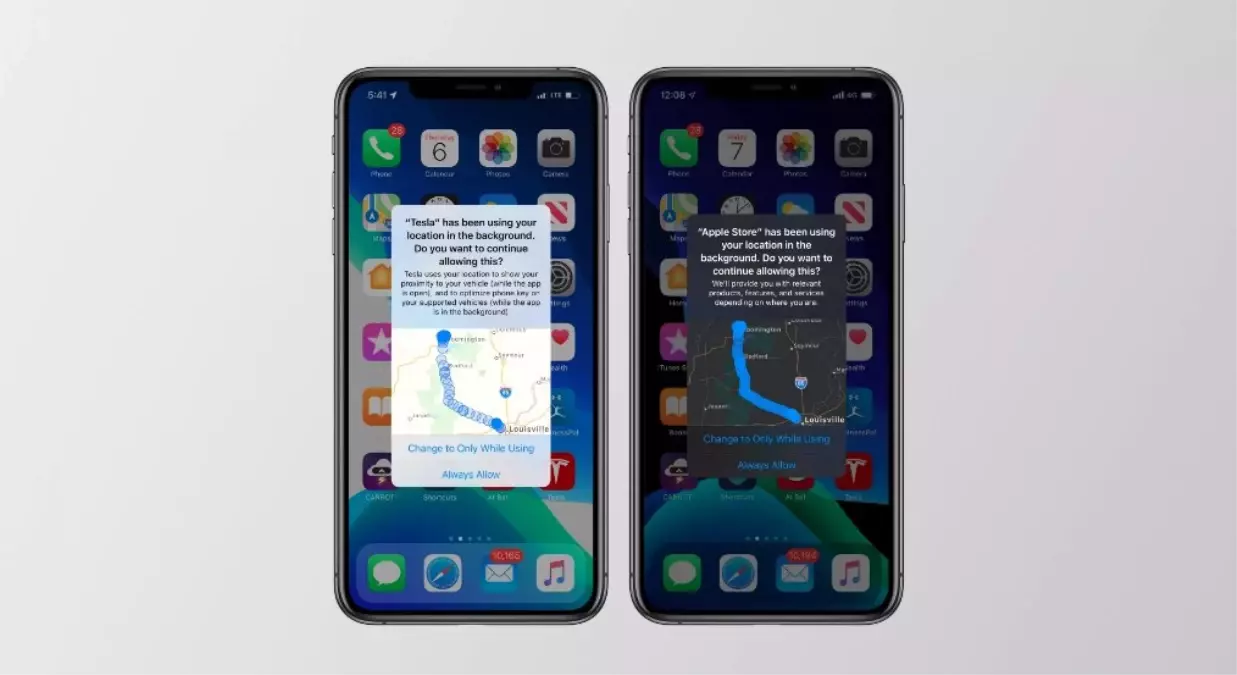 iOS13 Uygulamaların Sizi Takip Ettiği Yerleri Gösterecek