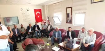 MHP İl Başkanı Demir, Başkan Tutar'ı ziyaret etti