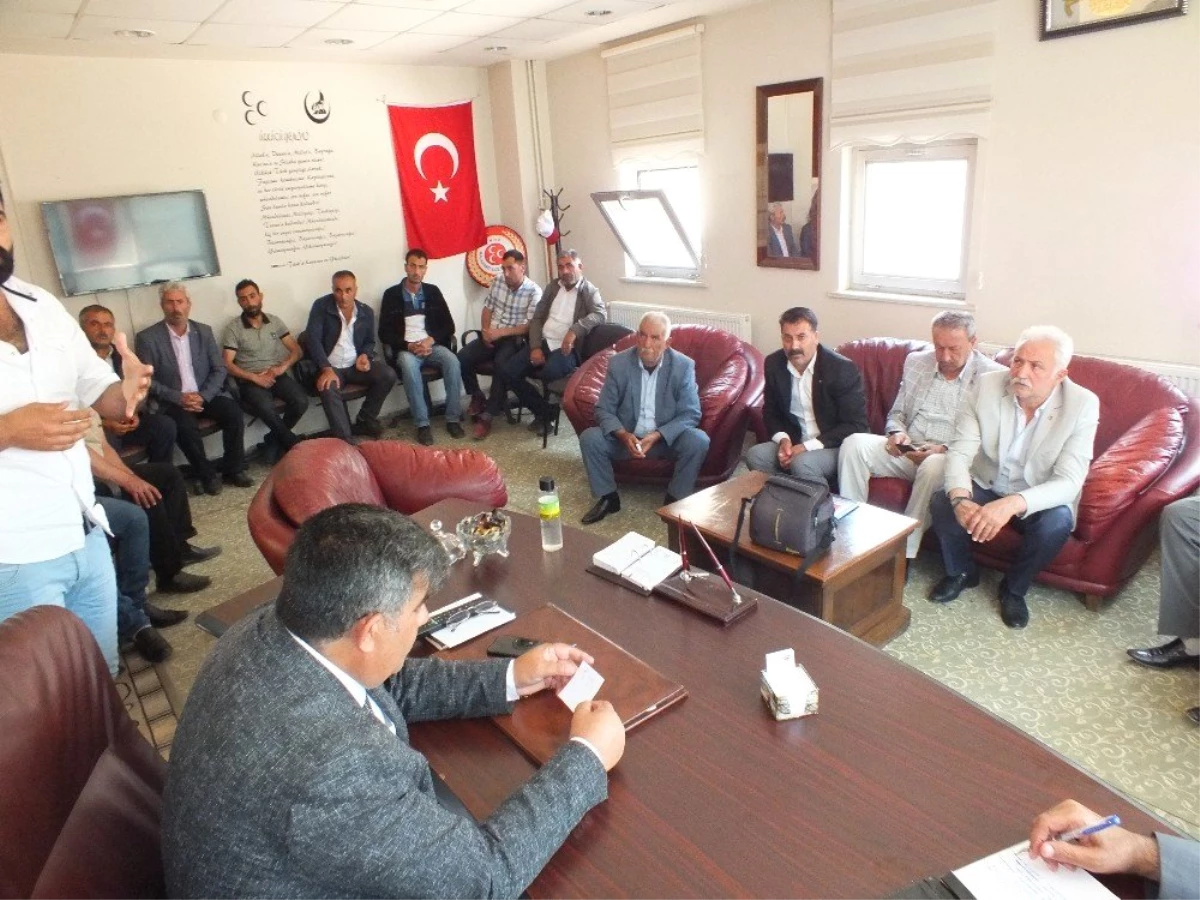 MHP İl Başkanı Demir, Başkan Tutar\'ı ziyaret etti