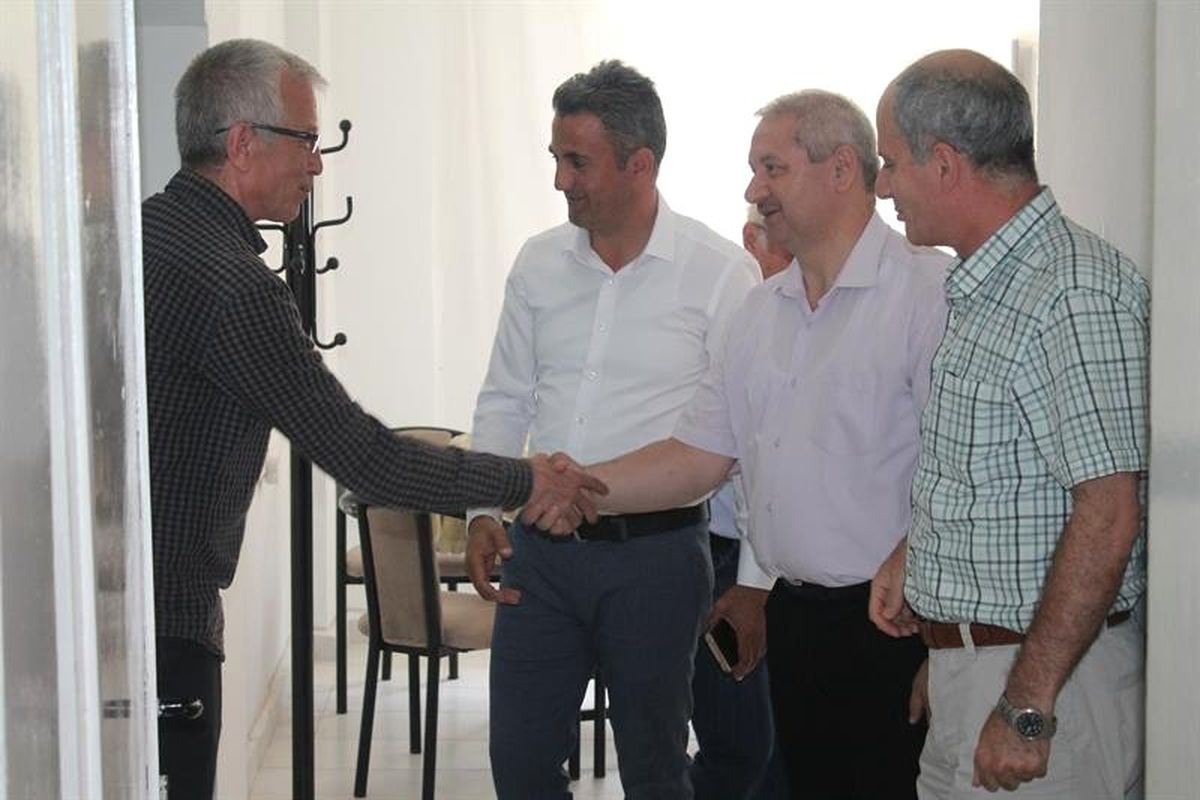 Müdürlük personelleri bayramlaşma töreninde bir araya geldi