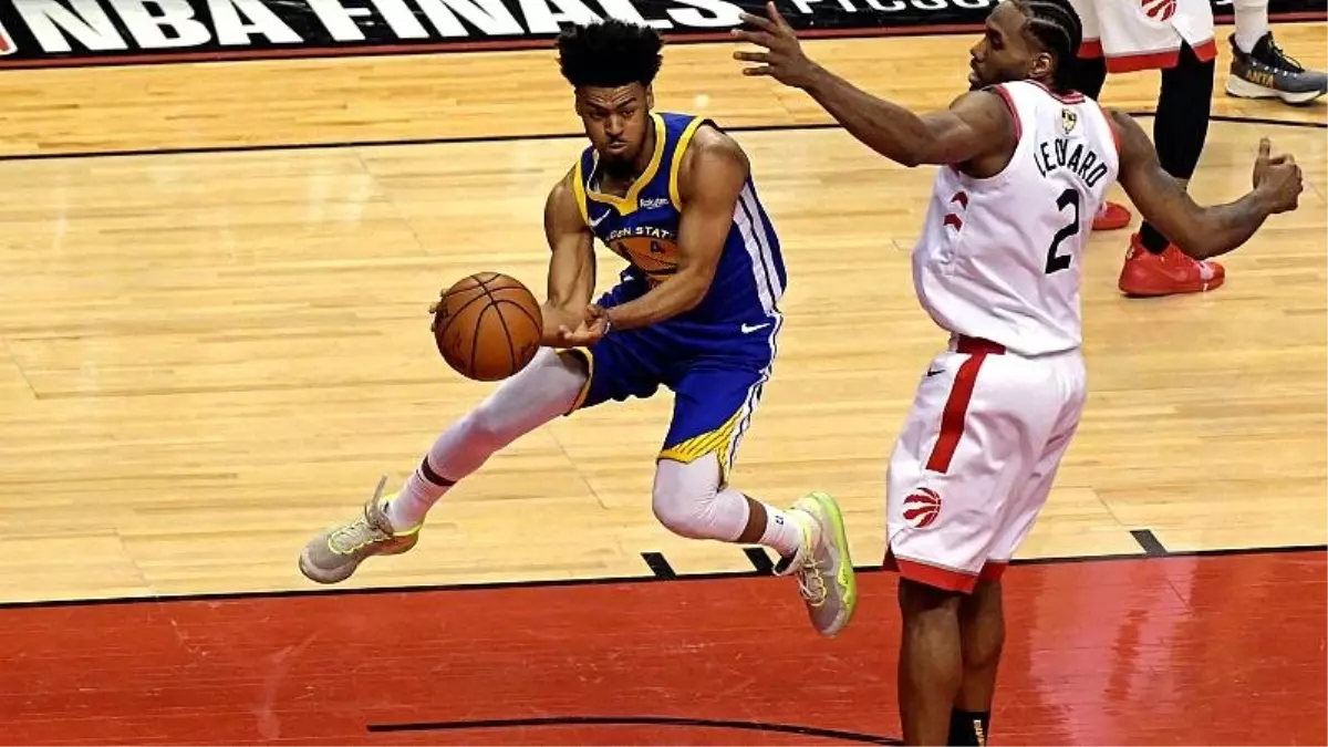 NBA finali: Golden State Warriors Toronto Raptors karşısında seriyi 3-2\'ye taşıdı