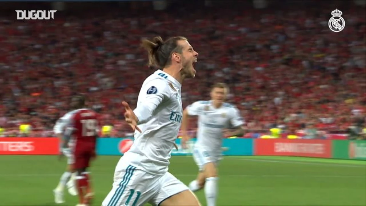Real Madrid\'de Finallerde Gareth Bale\'in Golleri