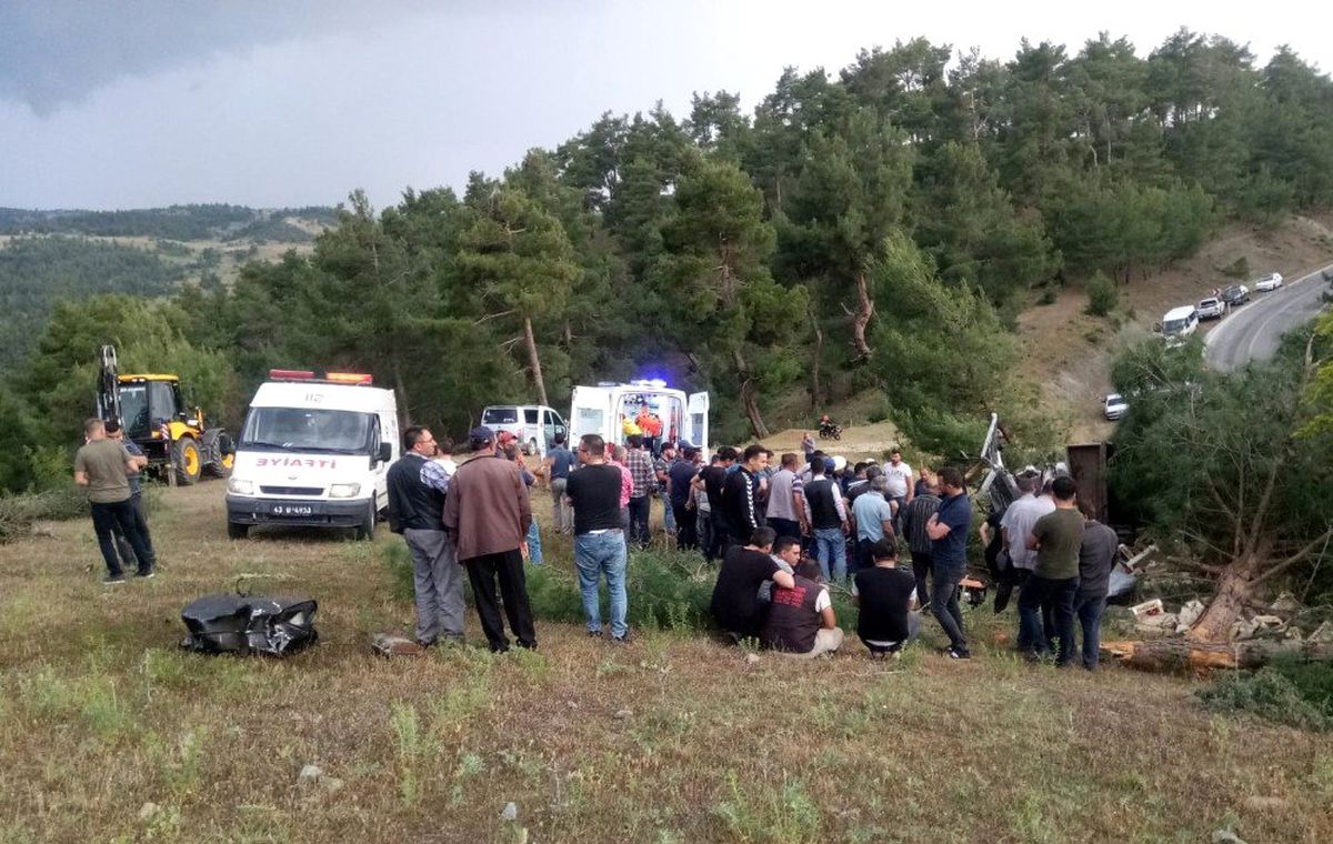 Tavşanlı\'da trafik kazası: 1 yaralı