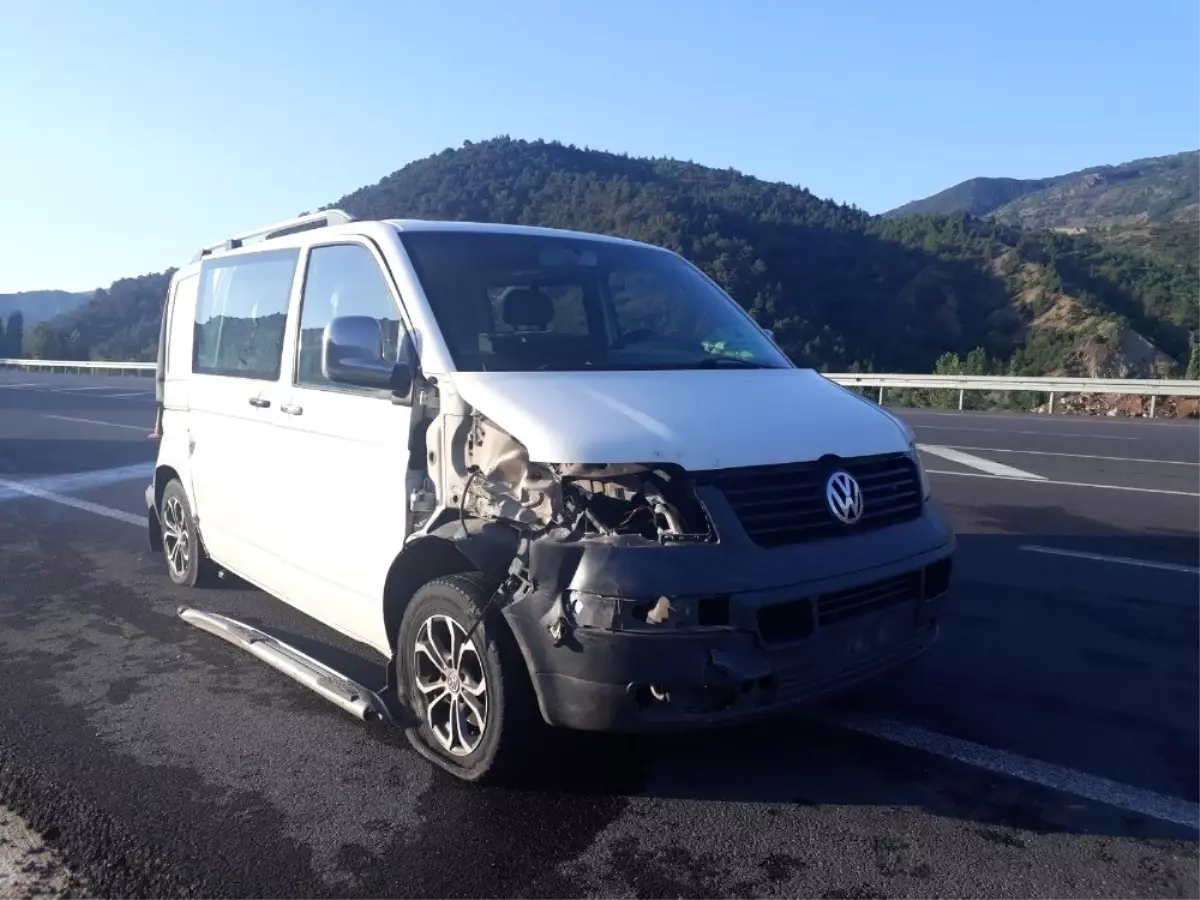 Trafik kazası 5 yaralı