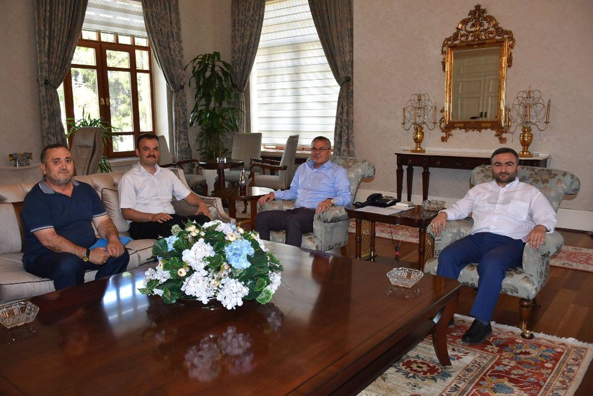 Vali Deniz, MUDER\'i ağırladı