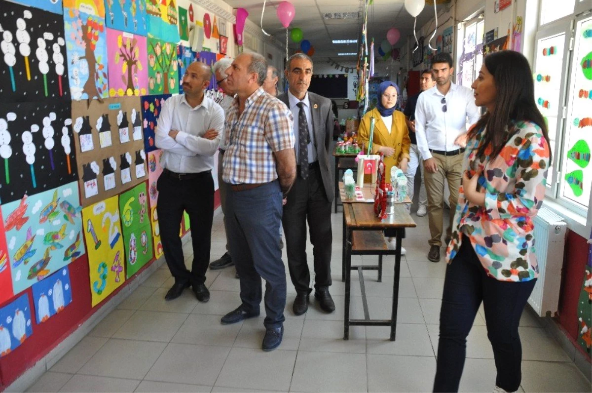 Balotu Köyü İlk ve Ortaokulunda \'Bilim Fuarı\' açıldı