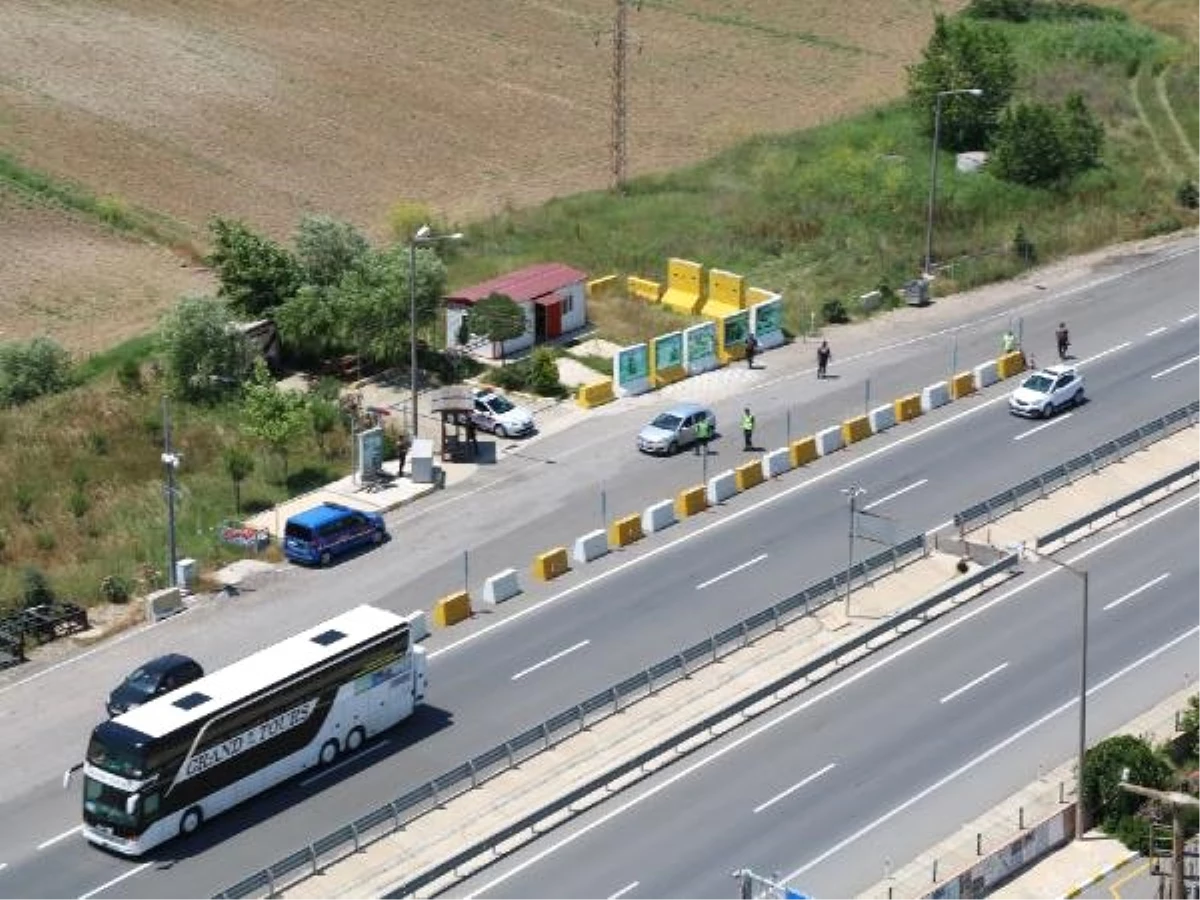 Çanakkale\'de havadan trafik denetimi