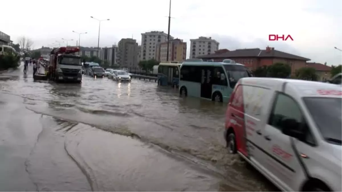 DHA İSTANBUL- SEL SULARINA KAPILAN YAVRU KEDİYİ SUNİ TENEFFÜS HAYATA DÖNDÜRDÜ