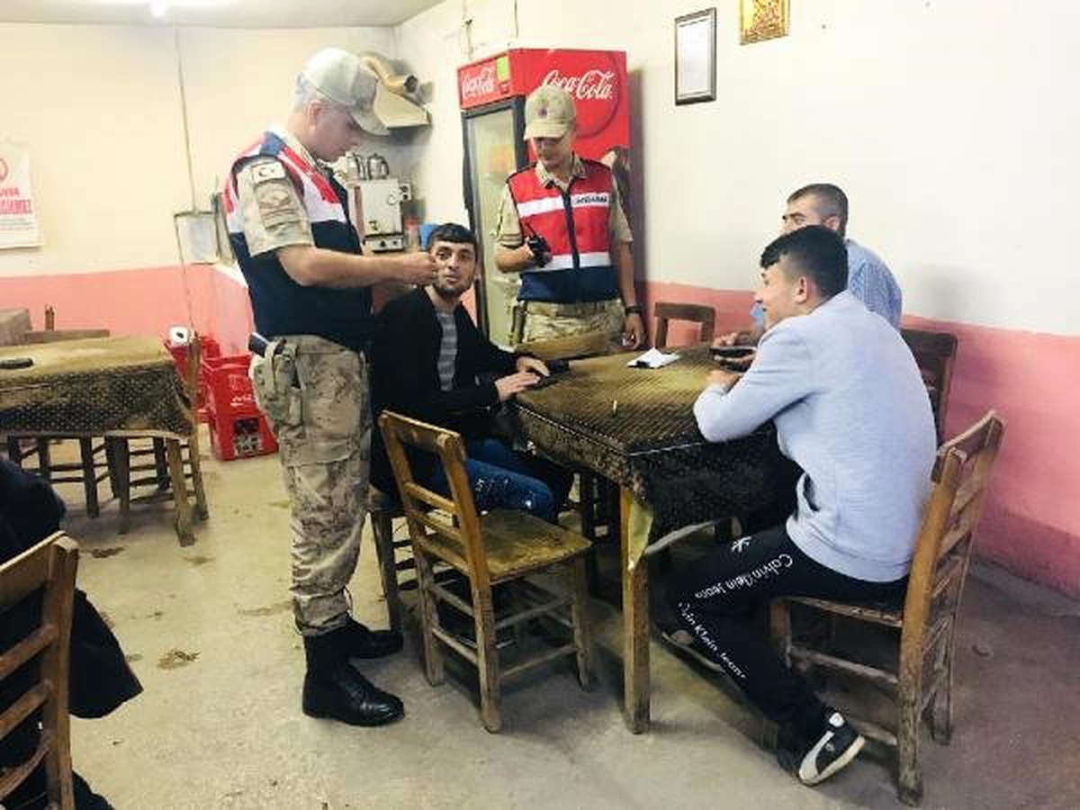 Kahramanmaraş\'ta huzur uygulamasında, 1 kişi kaçak kesilen ağaçla yakalandı