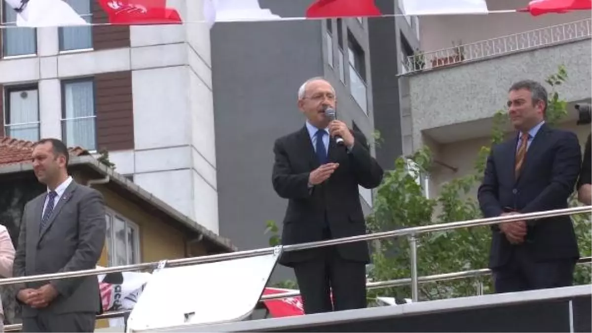 Kılıçdaroğlu Kağıthane\'de konuştu