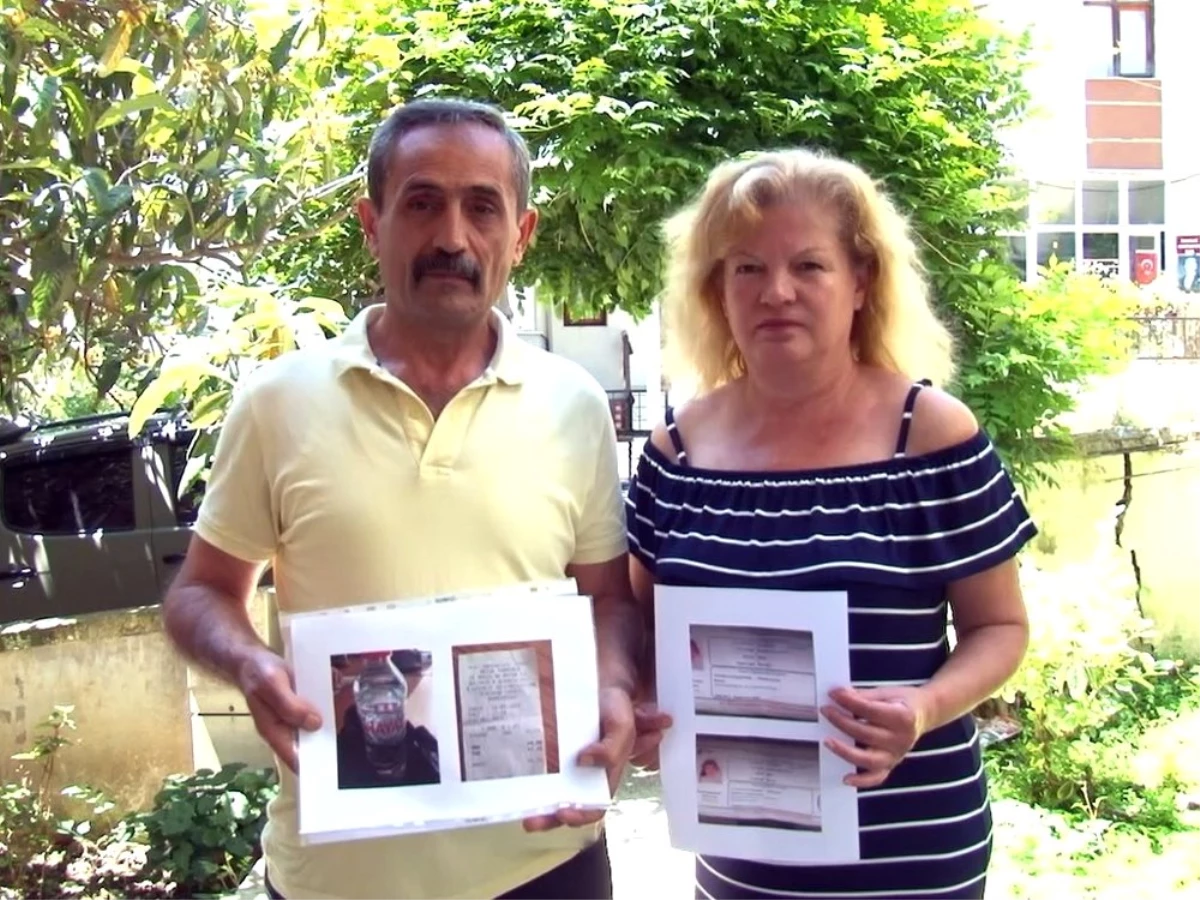 Sınava giren torununa aldığı su şişesinden alkol çıktı