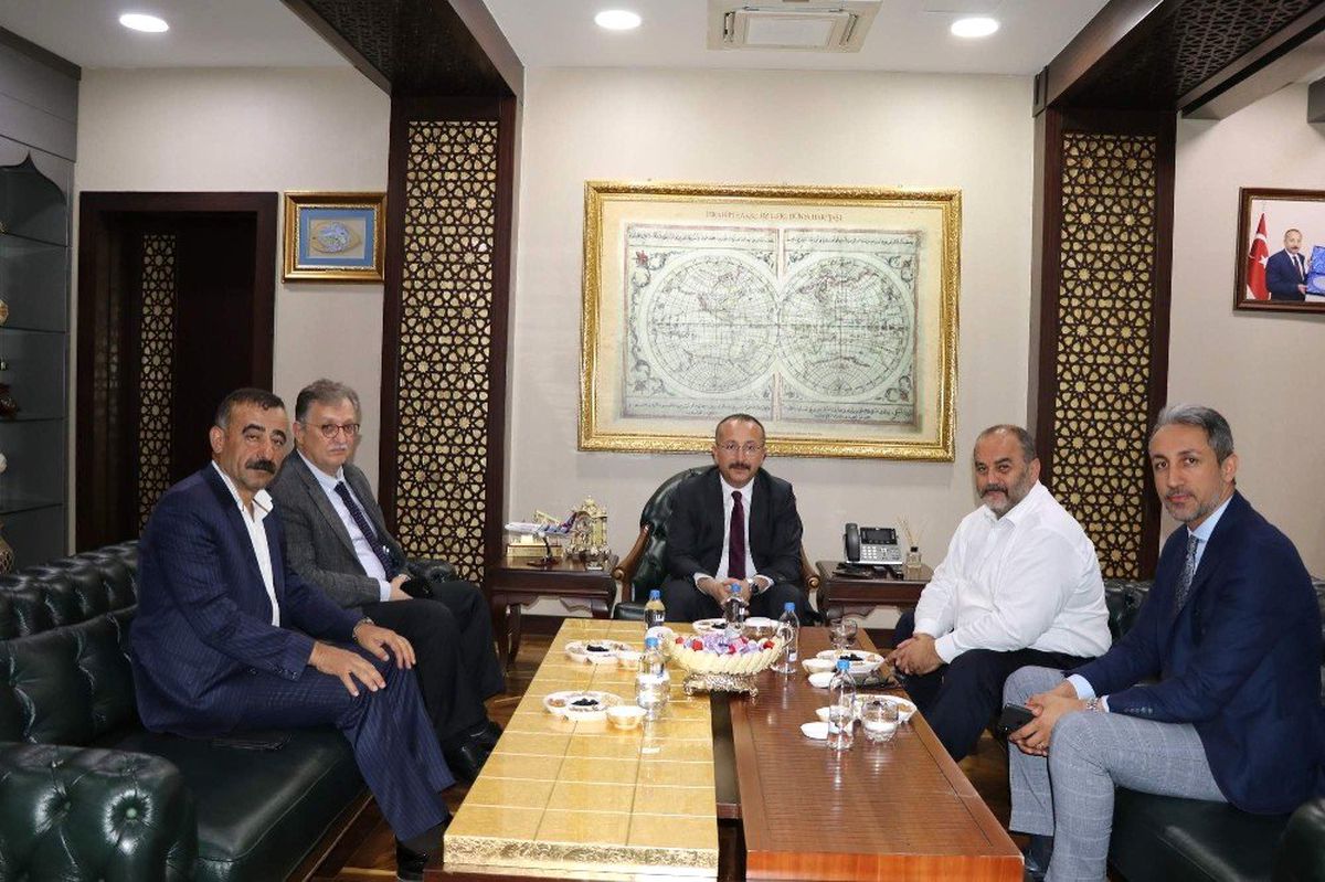 TP Genel Müdürü Melih Han Bilgin, Vali Atik\'i ziyaret etti