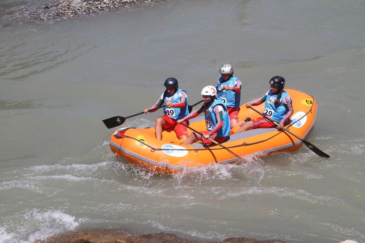 Tunceli\'de Dünya Rafting Şampiyonası sürüyor