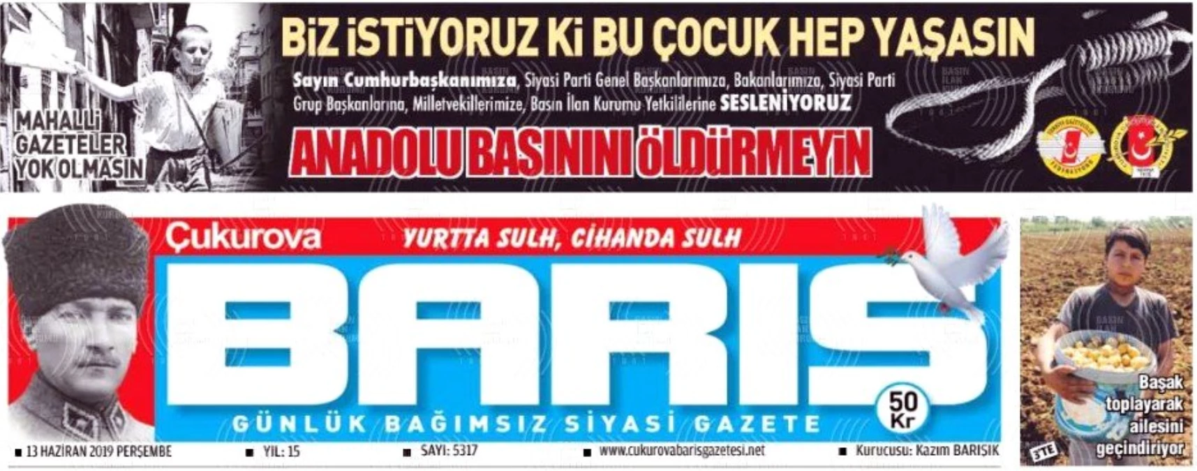 Adana yerel basınından Yargı Reformu Paketi\'ne tepki