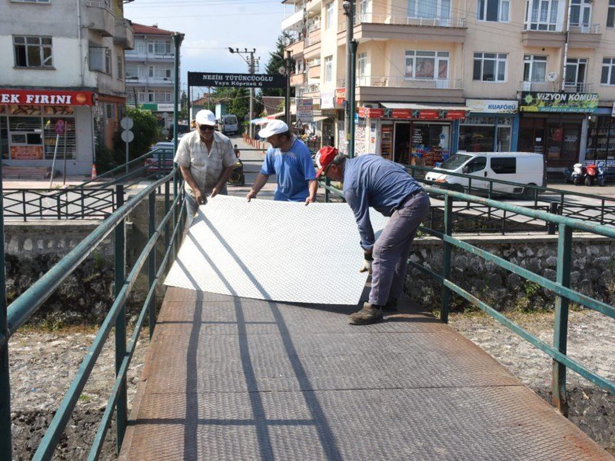 Çalışmalar yayalar için başladı
