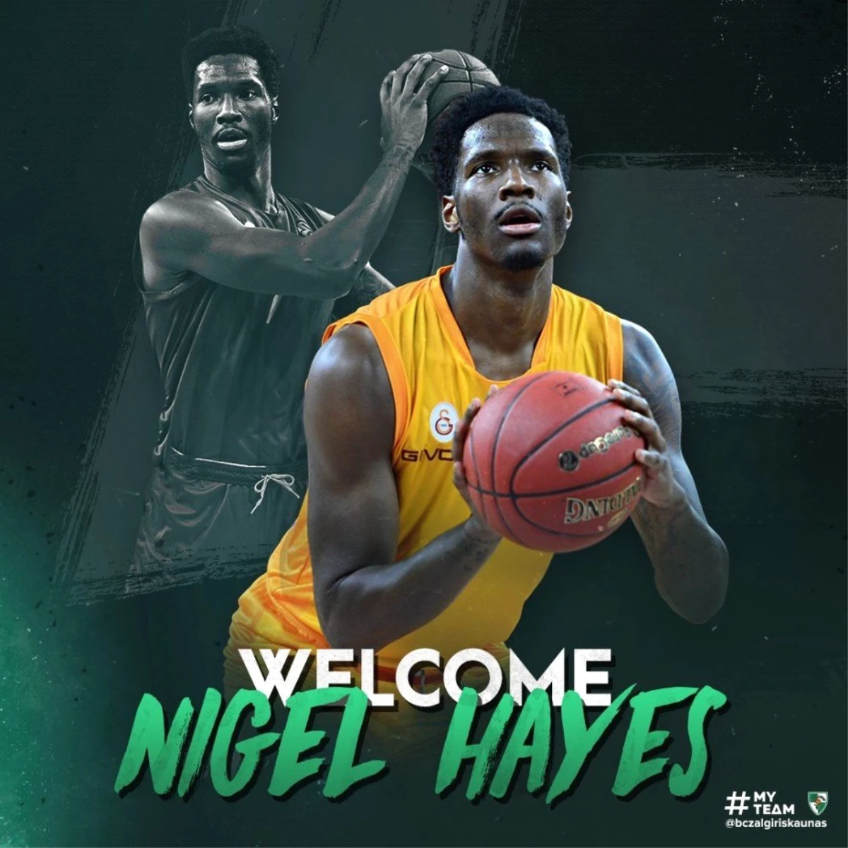 Galatasaraylı Nigel Hayes, Zalgiris Kaunas ile anlaştı