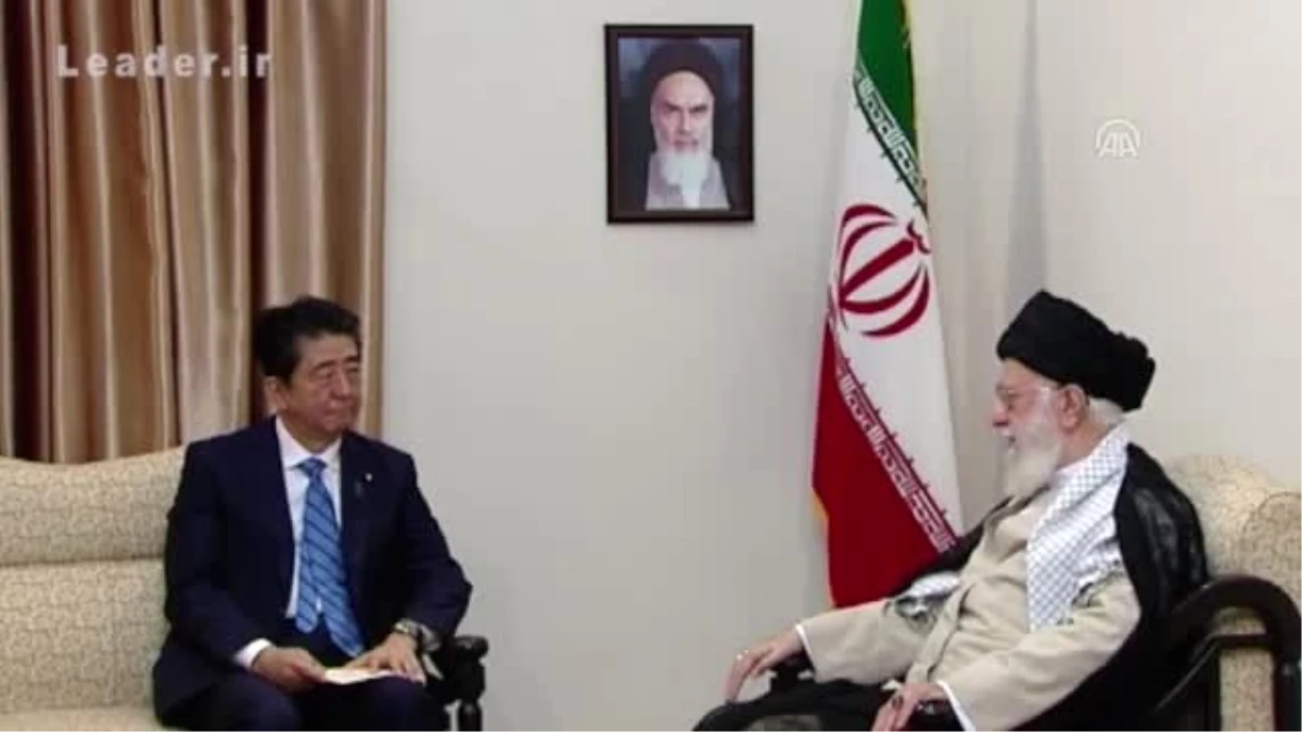 Japonya Başbakanı Abe Şinzo, İran\'da