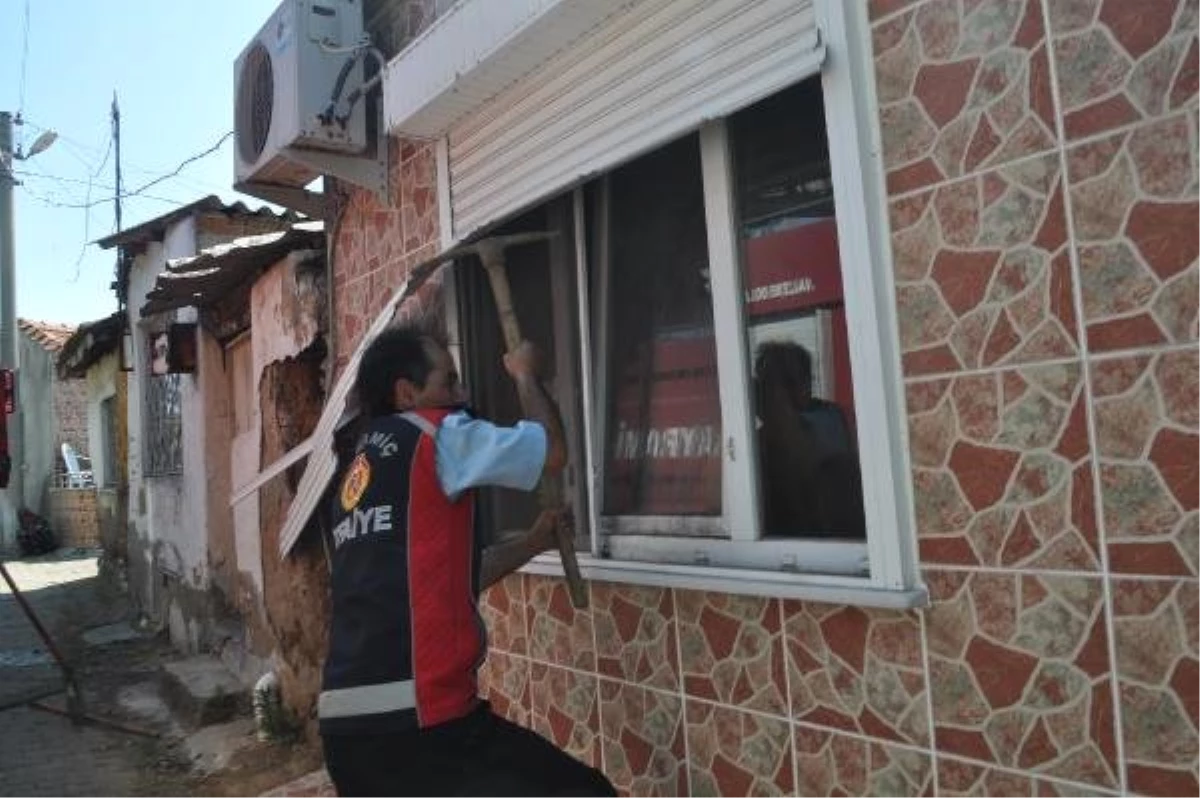 Kendisini ateşe verdi, itfaiye eri kurtardı