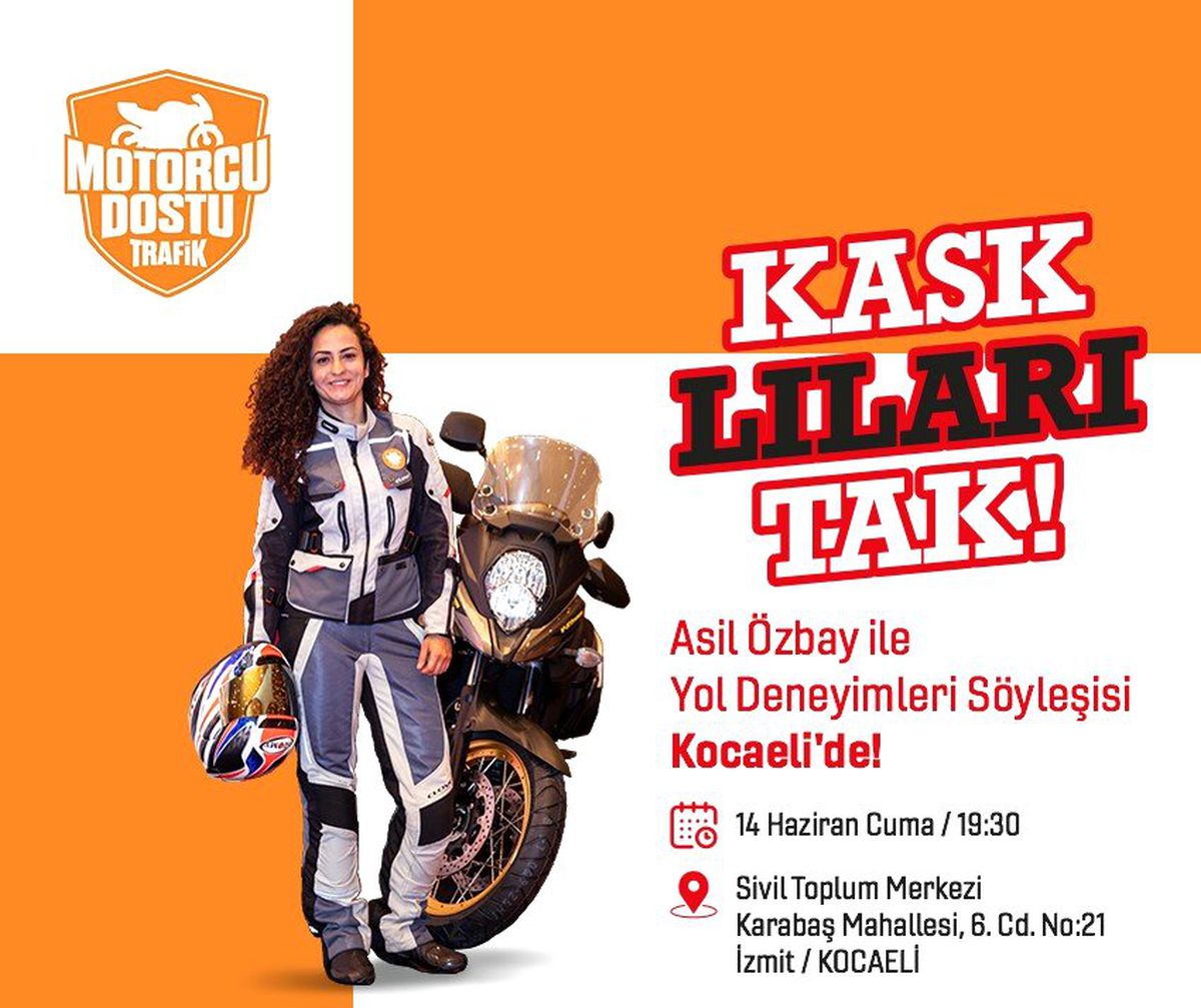 \'Motorcu Dostu Trafik\' projesi ikinci etabına Kocaeli\'den başlıyor
