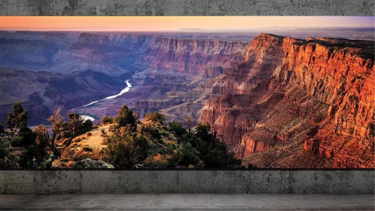 Samsung, 292 İnçlik Yeni MicroLED Televizyonu \'The Wall Luxury\'yi Duyurdu