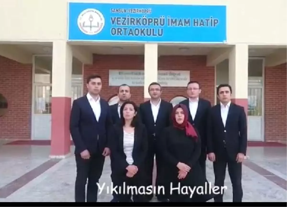 Şehit öğretmenler anısına, duygulandıran klip