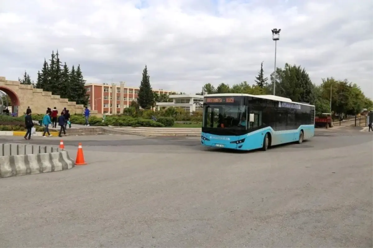 Sınav gününde belediye otobüsleri ücretsiz hizmet verecek