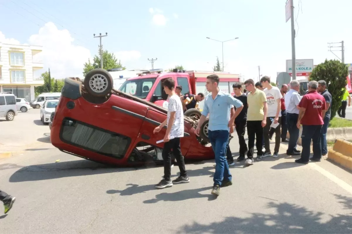 Aldığı karnesi ile evine dönen çocuk ölümden döndü