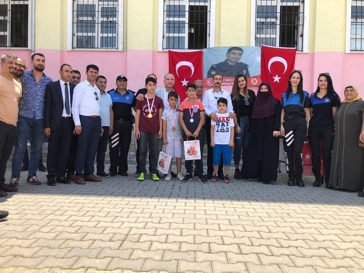 Batmanlı şehit polis Erin adına satranç turnuvası düzenlendi