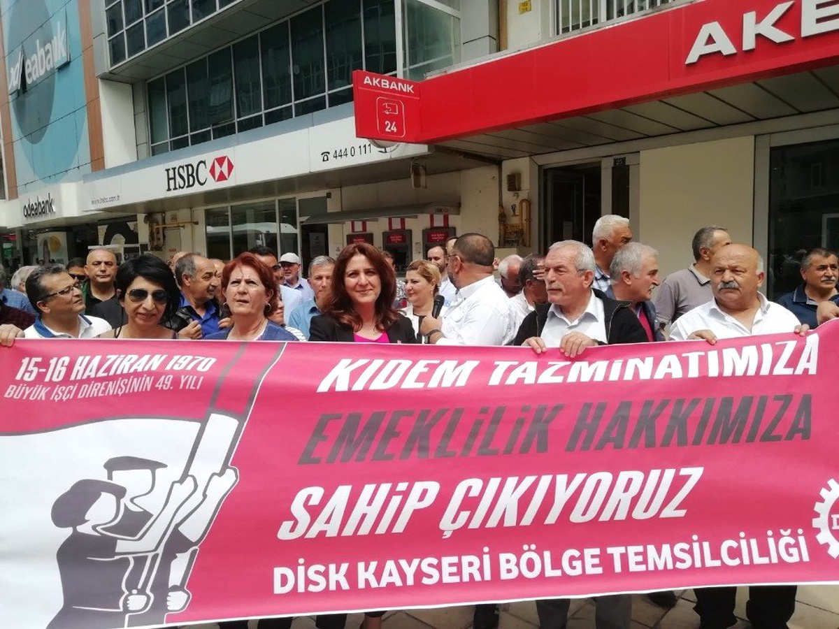 DİSK Bölge Temsilcisi Cumali Sağlam: "Emeklilik ve Sosyal Güvenlik Haklarımız İçin Mücadele...