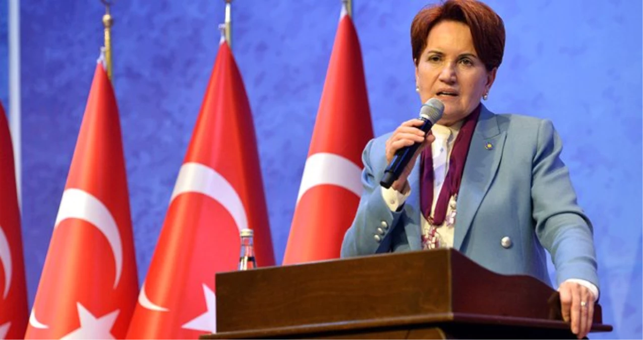 İYİ Parti Lideri Akşener\'den anket açıklaması: İmamoğlu, 3-4 puan önde görünüyor
