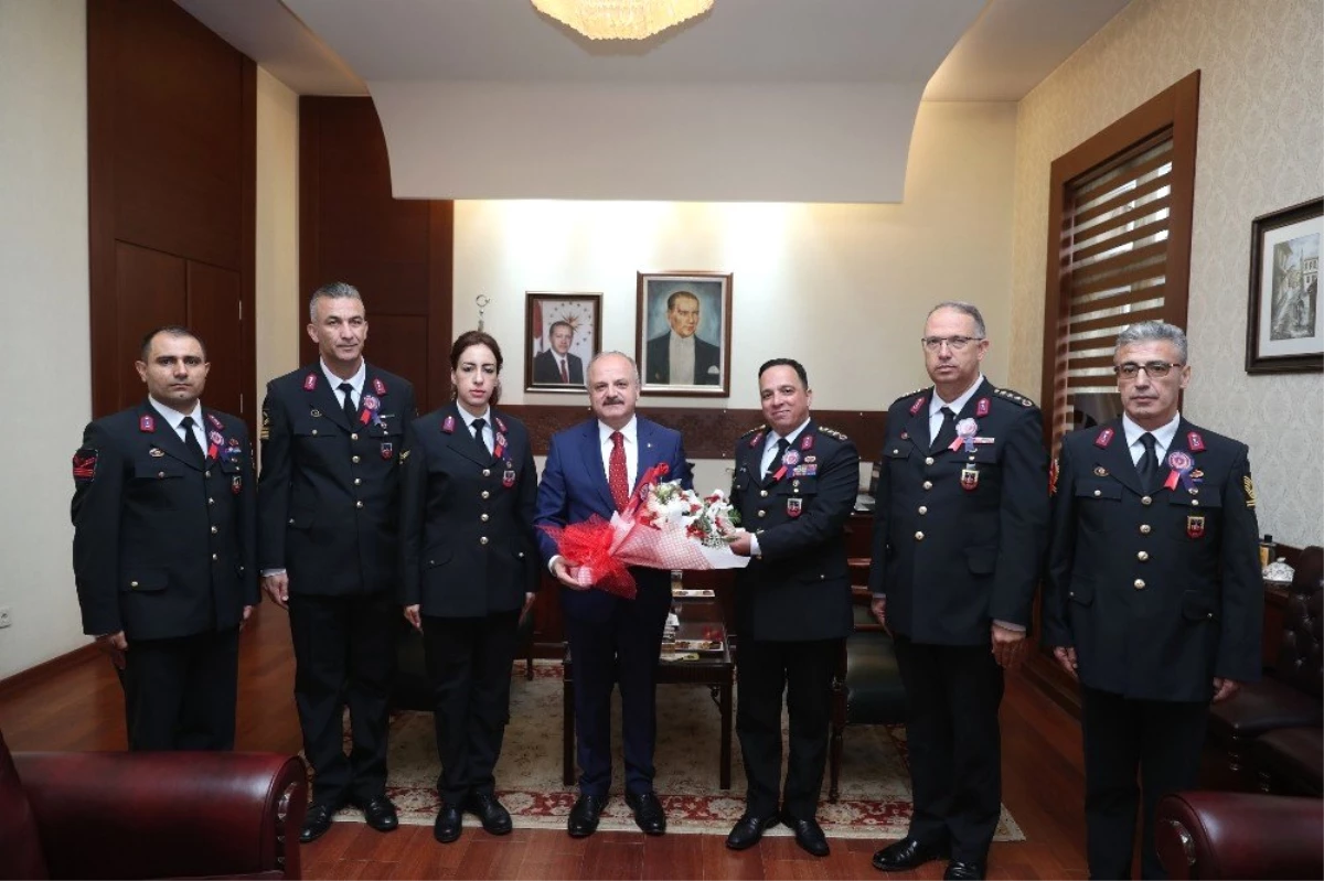 Vali Çakacak, Jandarma Teşkilatı\'nın 180\'inci kuruluş yıl dönümünü kutladı
