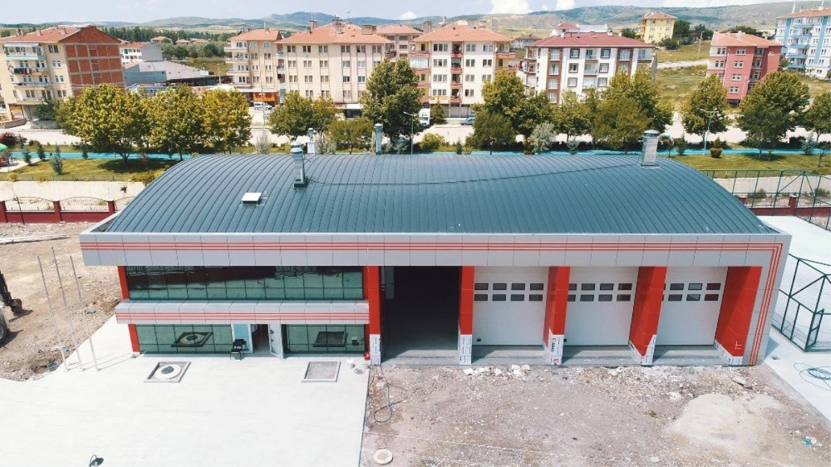 Ankara Büyükşehir Belediyesi, Çubuk ilçesine yeni ve modern bir itfaiye binası kazandırıyor