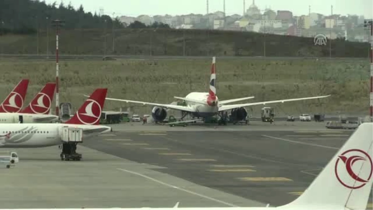 Arızalanan British Airways uçağı İstanbul Havalimanı\'na indi