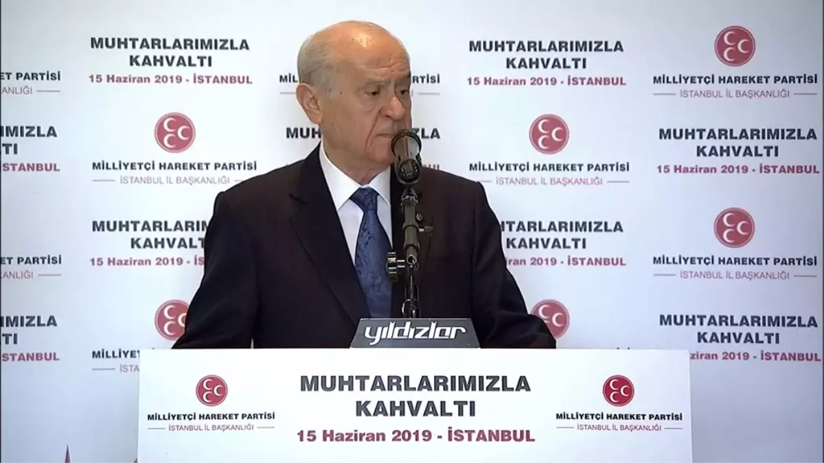 Bahçeli "Kimden hangi silahı alacağımıza biz karar veririz"